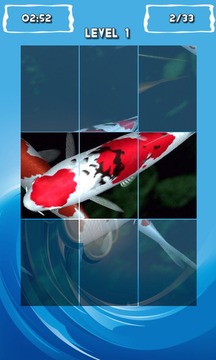 Fancy Koi Fish Puzzle Game游戲截圖3