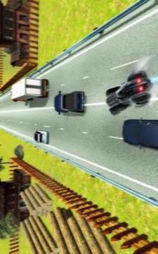 Extreme Highway Traffic Racing Car: Top Speed Race游戲截圖1