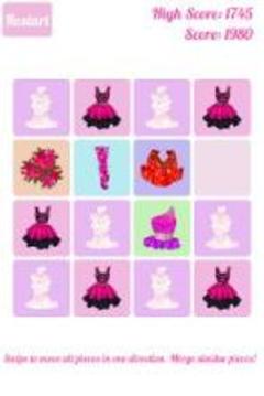 Fashion 2048 - Рuzzle game for girls游戲截圖4