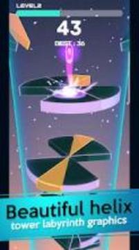 Helix Ball Jump : Spiral Jump ( Helix Jumping )游戲截圖3