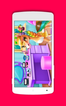 Rainbow Pony Beauty Salon - free games游戏截图1