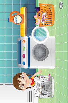Laundry Machine Kids Games游戲截圖2