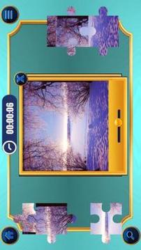 Snow Jigsaw Puzzles Game游戲截圖2