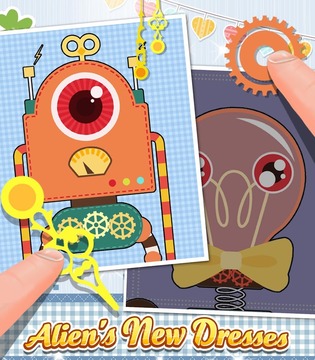 Alien Robots Crazy Dress Up游戲截圖5