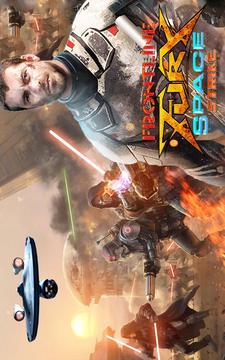 Frontline Fury Strike Space Attack: Space Games HD游戲截圖2