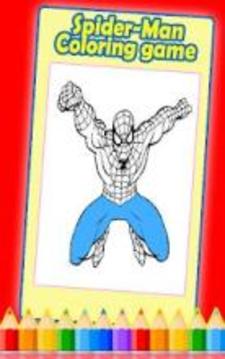 spider-man Coloring book游戏截图1