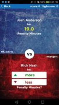NHL Trivia : Higher or Lower Game Edition游戲截圖4