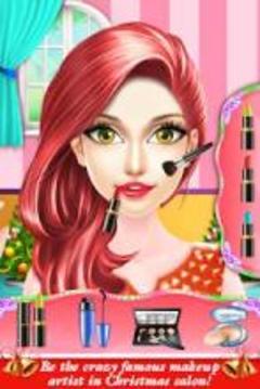 Christmas Girls Hair Styles & Makeup Artist Salon游戲截圖2