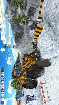 Snow Rescue Excavator 2018游戲截圖4