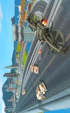 City Drone 3D Attack - Pilot Flying Simulator Game游戲截圖4