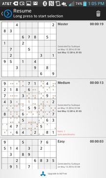 Sudoku Puzzle - Sudoque Free游戲截圖3