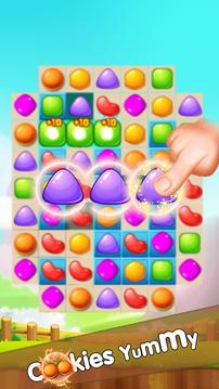 Yummy Cookie Star - Jelly Drop游戲截圖2