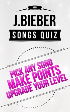 Justin Bieber - Songs Quiz游戲截圖3