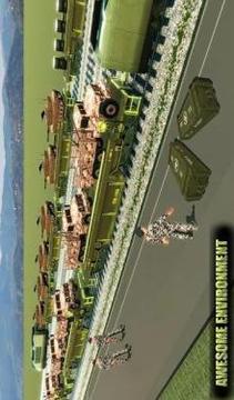 US Army Transport Oil Tanker Bullet Train Games游戲截圖3