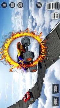 Monster Truck Impossible Tracks Stunt Racing Fever游戲截圖3