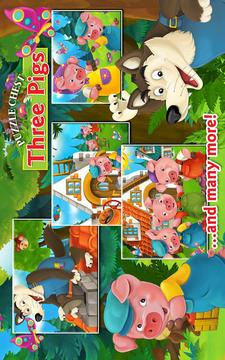 Three Pigs Jigsaw Puzzle Game游戲截圖2