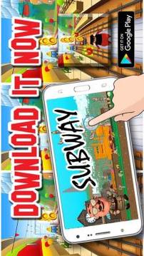 Motu Subway Game Rush 2017游戲截圖1