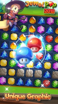 Jewel Pop: Match 3 Legend游戲截圖4