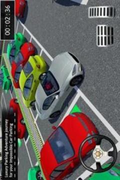 Turbo Driving Car parking Mania游戏截图1