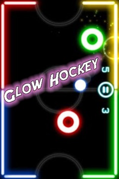 Finger Glow Power Hockey Foote游戲截圖2