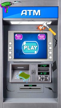 ATM Machine Cleaning & Fixing Games-ATM Cash Games游戏截图1