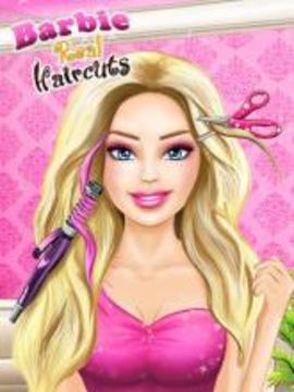 Fashion Doll Barbi Hair Salon游戲截圖1