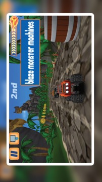 Blaze Light Truck Monster Machine Games游戲截圖3