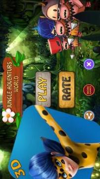 Ladybug World Run 3D游戲截圖1