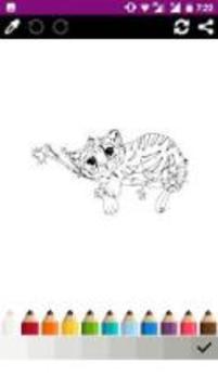 Animal Cute Coloring游戲截圖1