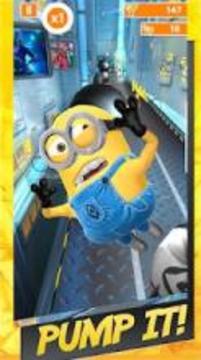 Minion banana Rush:Shooter surf游戲截圖2