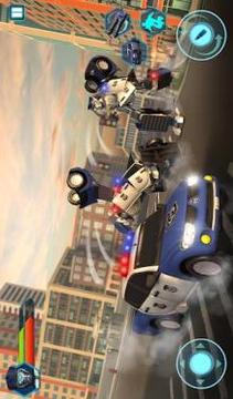 Cop Robot 3D - US Police Transform游戲截圖4