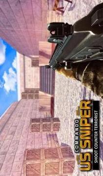 Commando US Sniper Shoot Counter Terrorist游戲截圖2