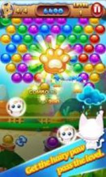 Cat Bubble Shooter Rescue游戲截圖4