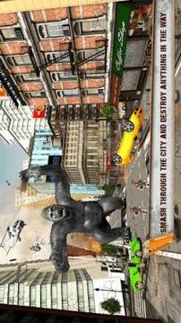 Gorilla Smash City Big Foot Monster Rampage游戲截圖3
