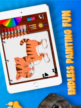 Paint My Cat: Color and Play游戲截圖3