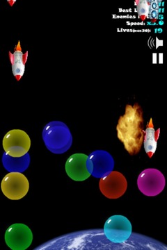 Bubble Defence Space游戲截圖2