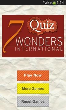 Quiz 7 Wonders of The World游戲截圖1