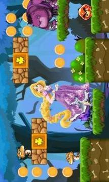 Royal Princess Rapunzel Runner - Girl Survival Run游戲截圖2