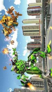 Transforming Robot Tank Simulator US Army War Game游戲截圖1