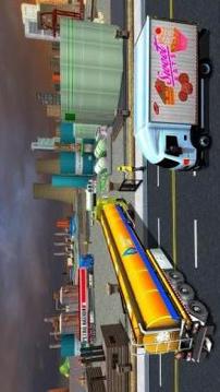 US Heavy Grand Truck Simulator : Oil Transporter游戲截圖4