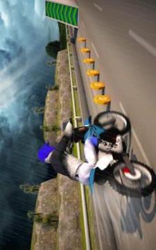 Superhero Bike Tricky Stunt Racing Game游戲截圖2