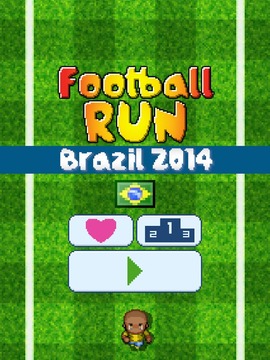Football Run - Brazil 2014游戲截圖4