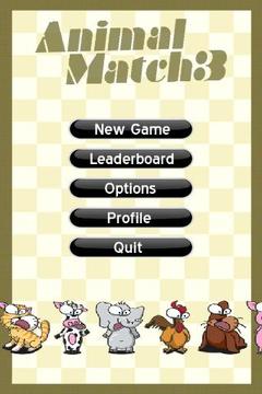 Match3: Animals游戏截图1