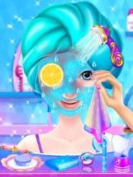Ice Princess Wedding - Makeup Salon Game For Girls游戲截圖4