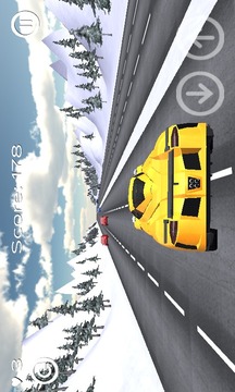 Extreme Winter Traffic Racer游戲截圖1