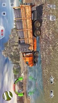 Offroad Trucker Hill Drive: Muddy Driving Sim 2018游戲截圖3