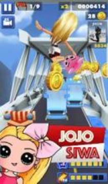 Jojo Siwa Princess runner 3D游戲截圖1