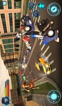 Cop Robot 3D - US Police Transform游戲截圖5