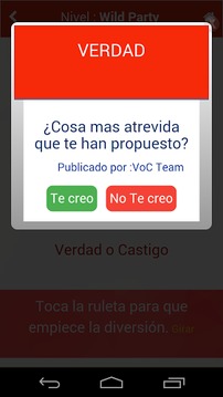 Verdad o Castigo游戲截圖3