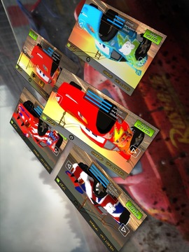 McQueen Speedy Racer Lightning cars游戲截圖5